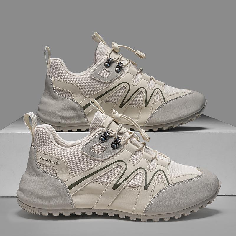 Sneakers 2025 summer new mesh breathable thin creek walking shoes lightweight soft sole non-slip mountaineering shoes