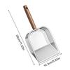 Cat Litter Scoop Kitten Poop Shovel with Wooden Handle Deep Pet Litter Shovel for Apartment Living Room Veterinary Indoor