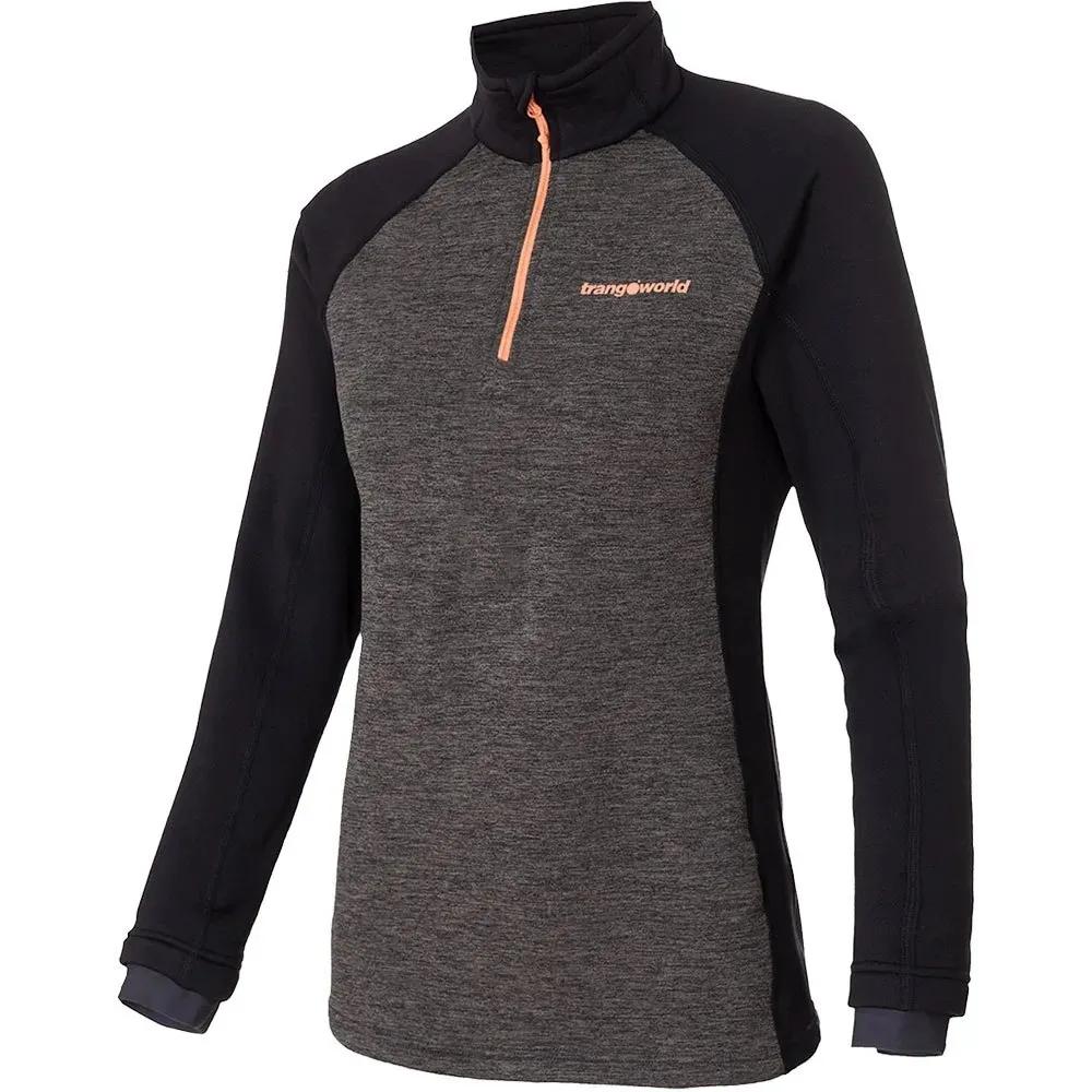 Trangoworld Fleece Pullover with Half Zip Palieres