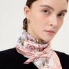 Pink Winter Flower Silk Scarf Dcsc6e322p2