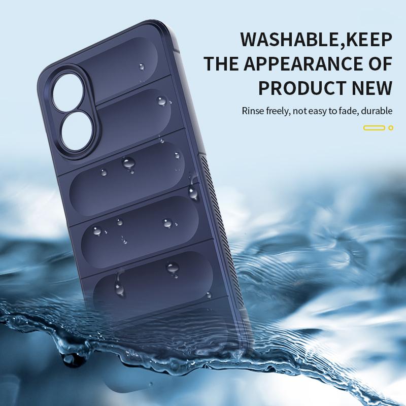 Shockproof Case For OPPO A17 A57 A57S A77 A18 A38 A58 A78 4G Silicone Back Coque for Realme C51 C53 C55 C65 C67 Note 50 Cover