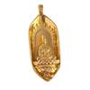 Auspicious Cloud Lotus Seat Gold-Plated Buddha Statue Guanyin Bodhisattva Pendant - Hot Seller Buddhist Jewelry
