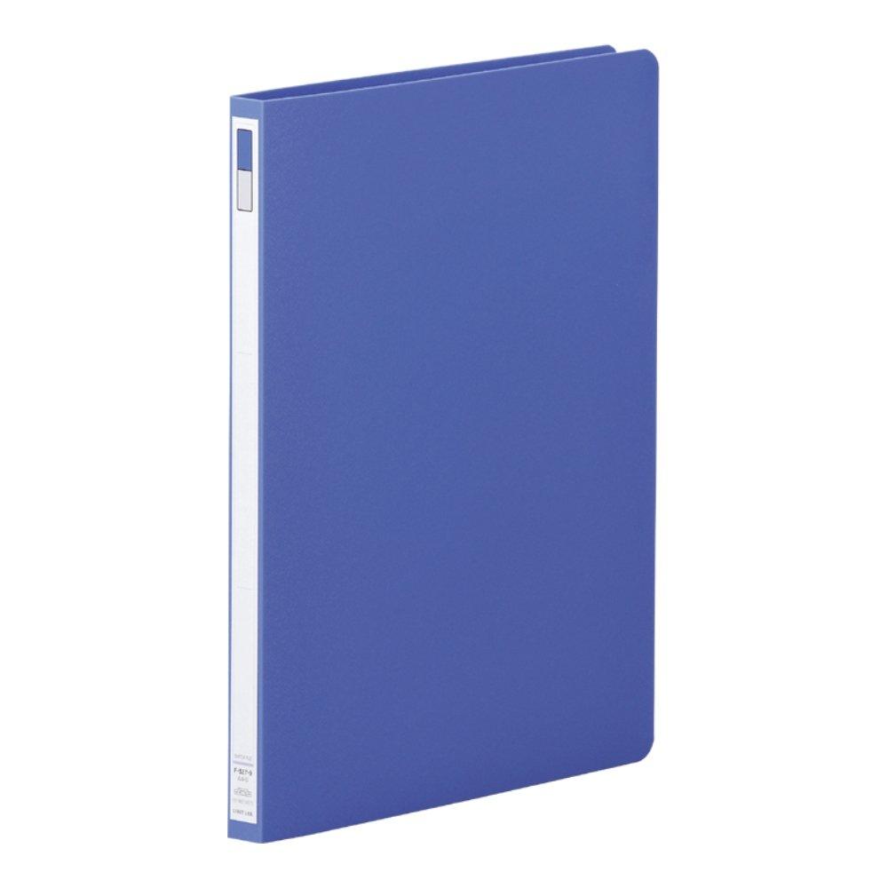 LIHIT LAB Snatch File, A4S, 2-Ring, Indigo, Pack of 10, F527-9_10