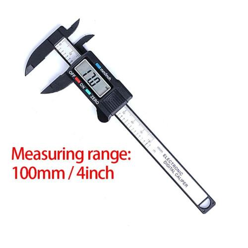 Digital Caliper 6-inch Electronic Caliper 100mm Caliper Micrometer Digital Ruler Measuring Tool 150mm 0.1mm Professional Process