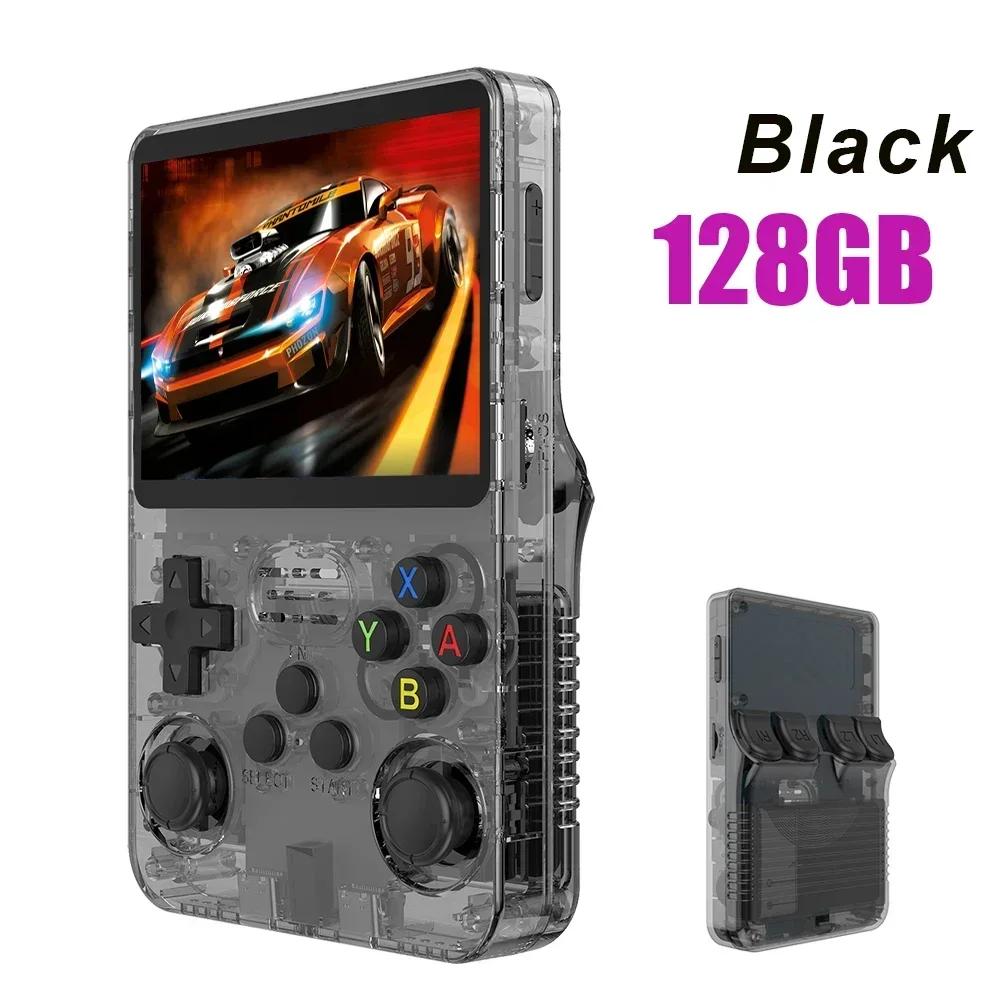 2026 R36S Retro Handheld Game Console 3.5-inch IPS Screen Large Storage: 64GB / 128GB Arkos System Supports Multiple Languages