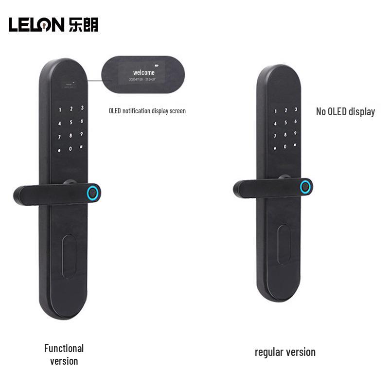 

Smart Fingerprint & Bluetooth Door Lock, Card Swiping, Anti-Theft Electronic Lock for Home, Hotel, Apartment, Indoor Wooden Doors