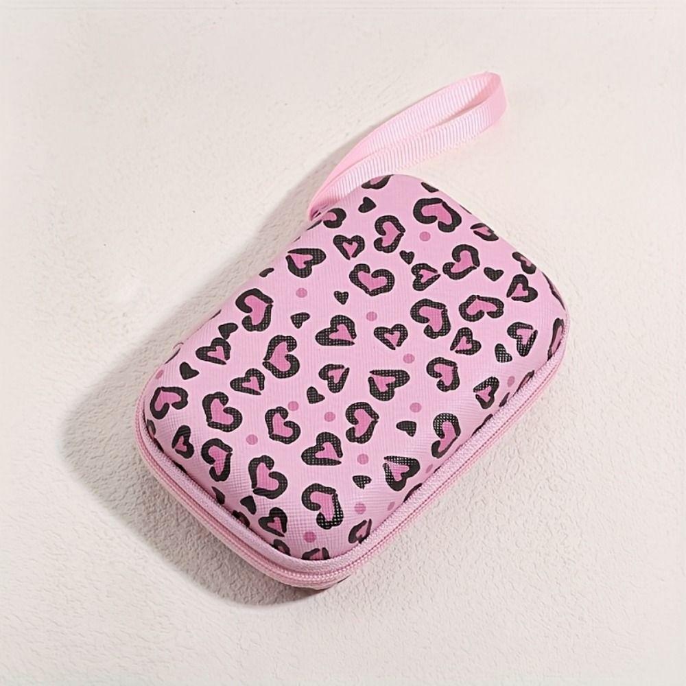 Creative Data Cable Storage Bag Cartoon Coin Purse USB Charger Storage Travel Organizer