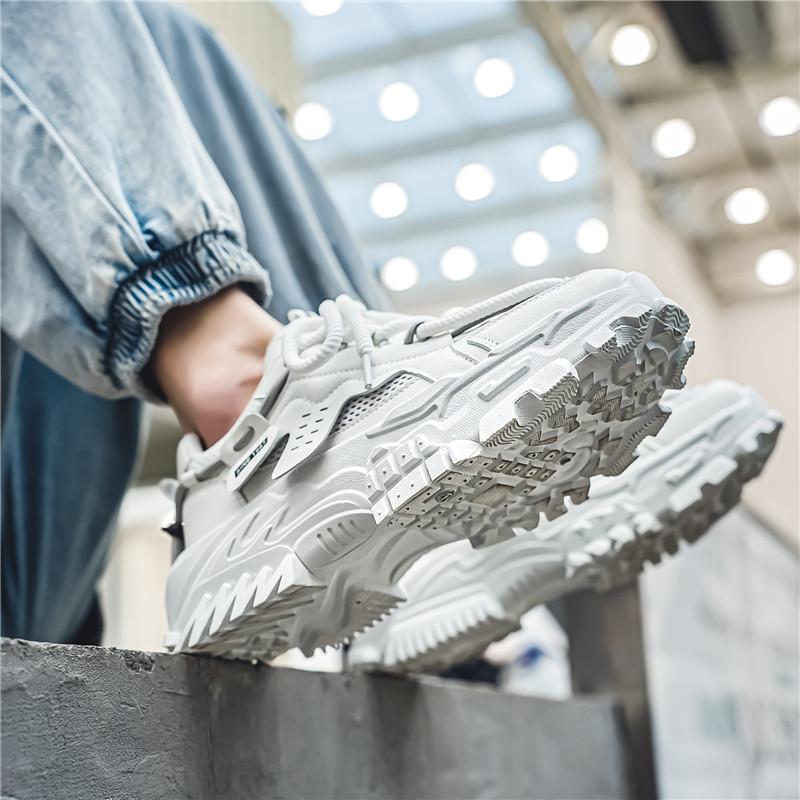 Nové módní pánské nízké pohodlné boty Four Seasons prodyšné ležérní tenisky