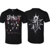 Slipknot - WANYK Group Art Pattern Metal Band T-shirt - Casual Trendy Style Cotton T-shirt for Men and Women