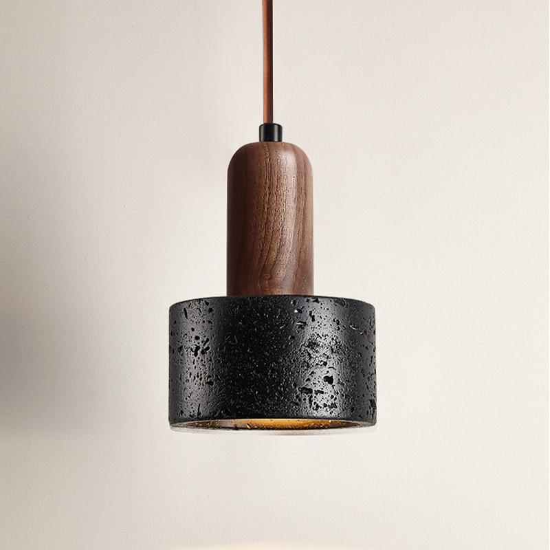 Black Hole Stone Minimalist Minimalist Modern Bedroom Bedhead Designer Nordic Black Restaurant Bar Personality Chandelier