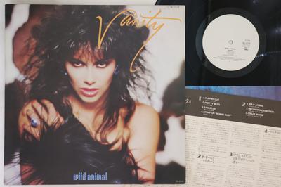 LP Record VANITY  Wild Animal VIL6145PROMO MOTOWN 1984 Japan SoulFunk Used
