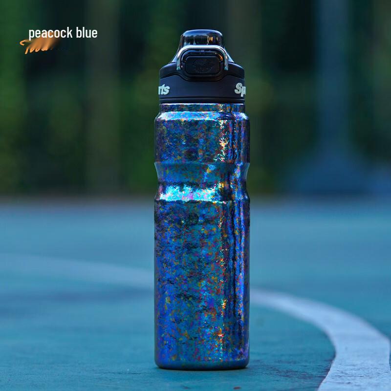 OEING Titanium Pop-Up Vacuum Flask