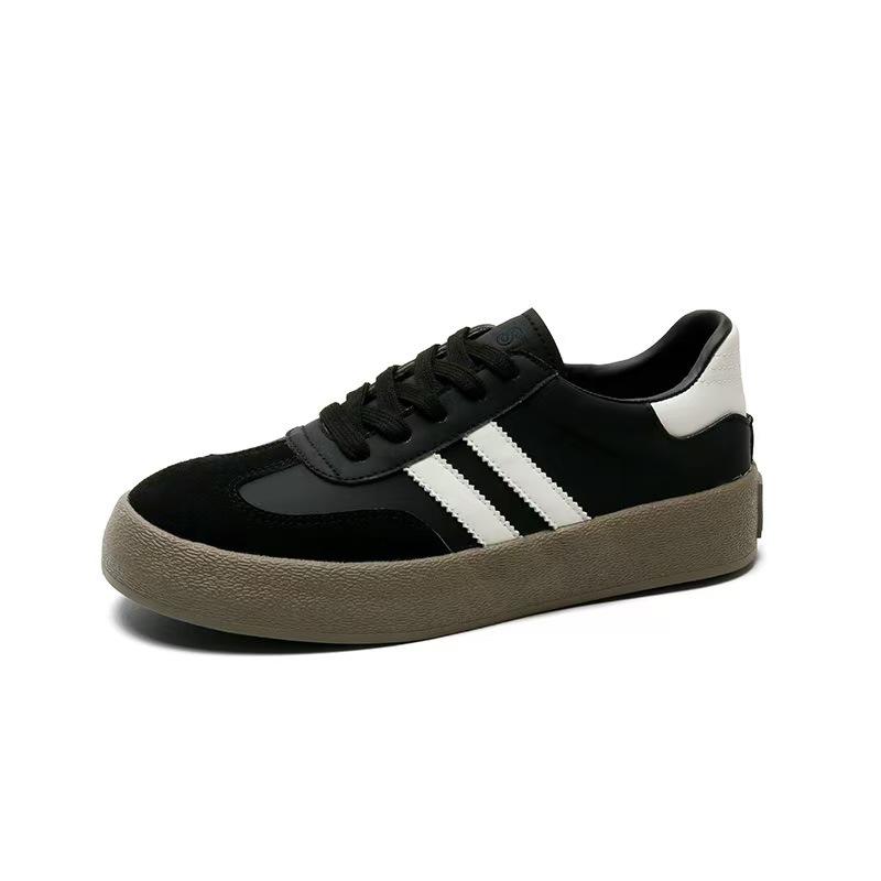 Herrenschuhe Frühling Neue Herren Freizeitschuhe mit dicker Sohle Trendige Retro Klassische Vielseitige Leichte Moralische Trainingsschuhe Herren 44