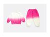 Girls' Gradient Sweatshirt Two-Piece Set - 2025 Spring & Autumn Fashionable Casual Outfit