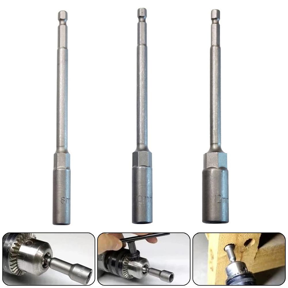 34mm Socket Wrench 8/10/12mm Chrome Vanadium Steel Driver Set