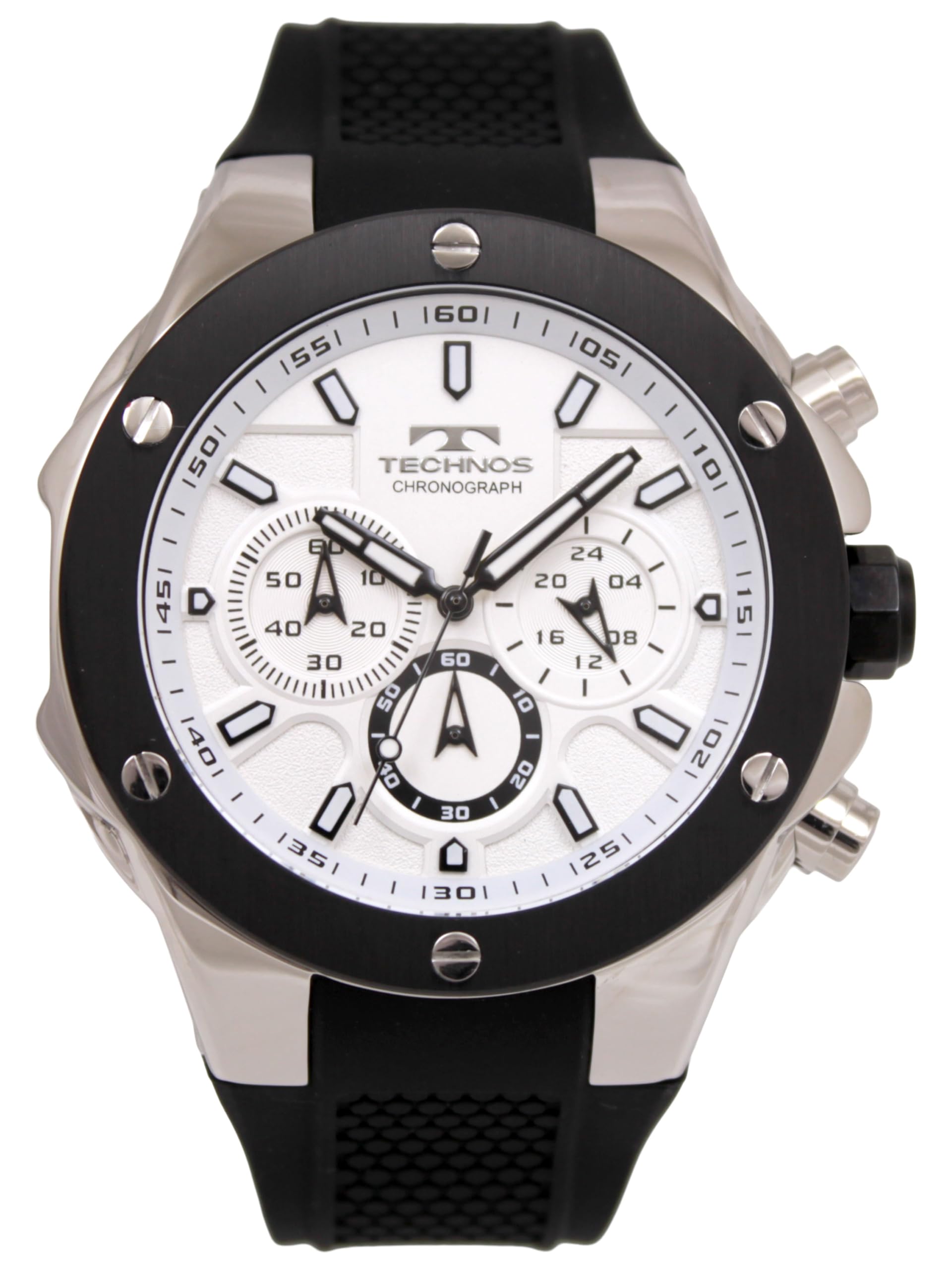 

Technos T6C22BS Chronograph Black Men s Watch,