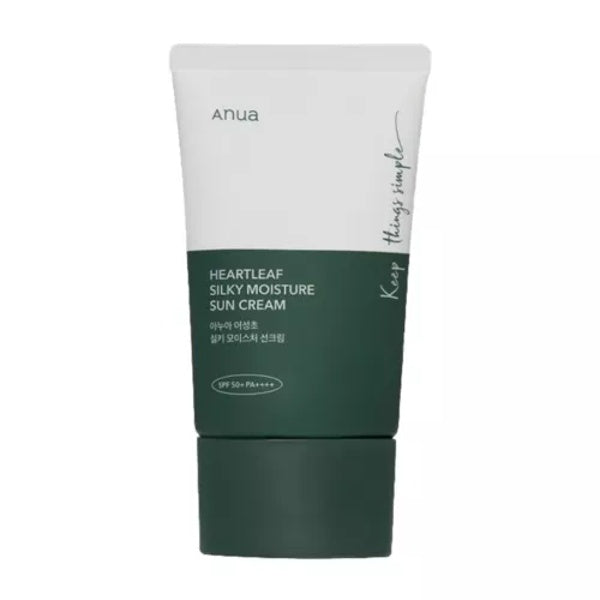 Anua Heartleaf Silk Moisture Sun Cream SPF 50+ PA++++ 50ml