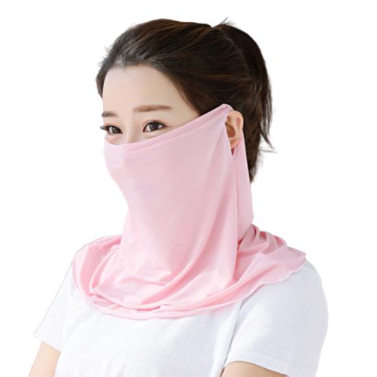 

Women Fashion Mouth Neck Cover Anti-UV Dust Proof Breathable Outdoor Face Shield