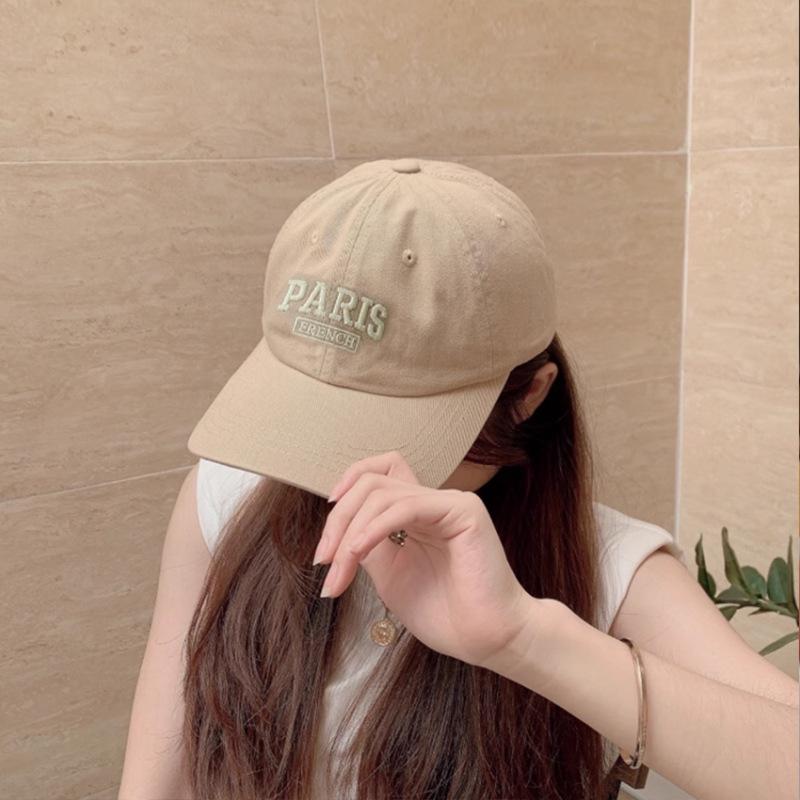 Embroidery Baseball Couple Alphabet Sun Hat Male And Female Sports Student Adjustable Travel Style Casual Cap