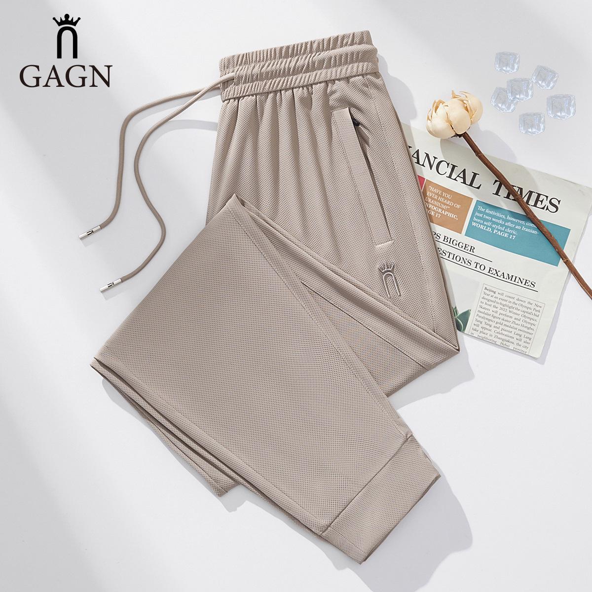

GAGN Women s Quick-Dry Ice Silk Mesh Sports Pants - Summer Casual Petite Fit XL