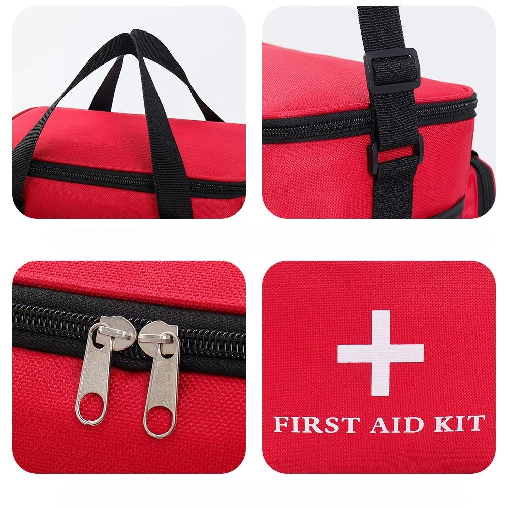 High Capacity Car Mounted Medical Kit, Outdoor First Aid Kit, Household Fabric Epidemic Prevention Emergency Drug Storage Bag