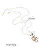 Atoztide Fashion Bohemian Style Ocean Series Pendant Necklace for Women Stainless Steel Multiple Styles Necklace Jewelry Gift