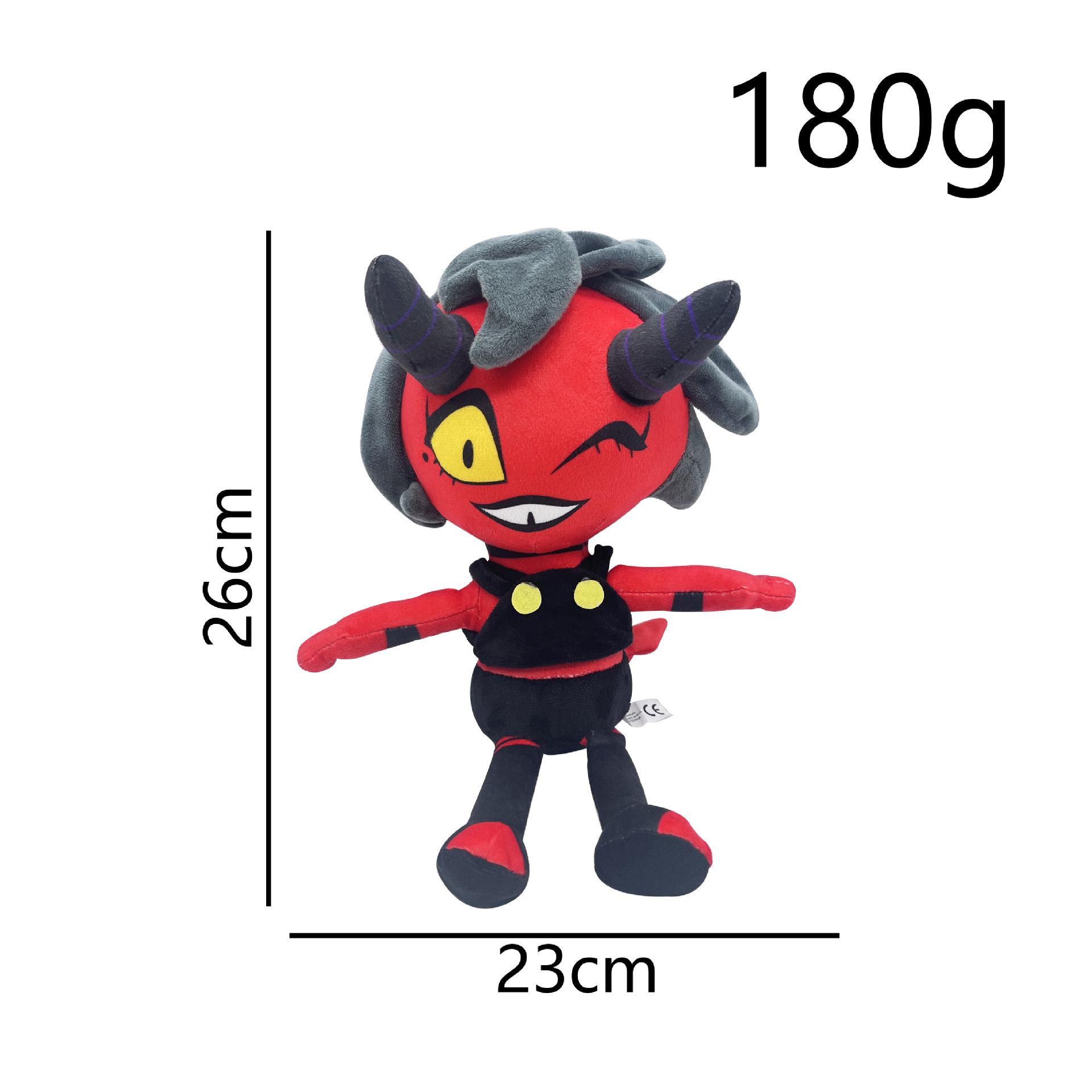 

1/5 шт. плюшевая игрушка отель мягкая кукла животное мягкая игрушка милая плюшевая кукла игрушка ад дети подарок детям фуксия