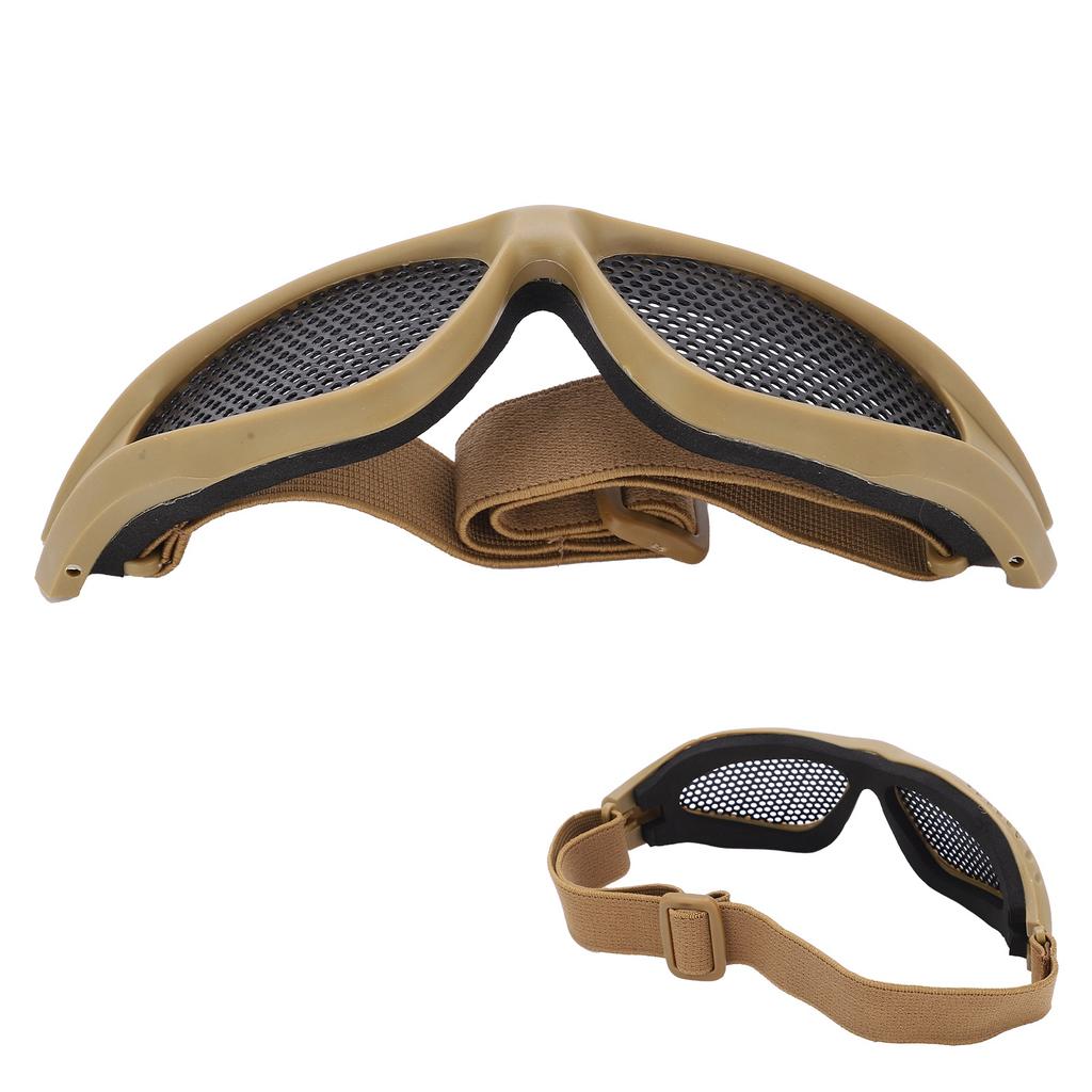 Mesh Safety Glasses Impact Resistant High Toughness Breathable Protective Goggles for Shooting