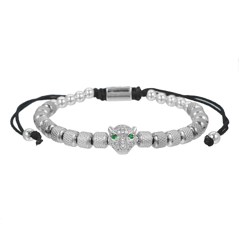 Leopard Animal Jewelry Bracelet With Adjustable Copper Material For Gift And Travel Souvenirs