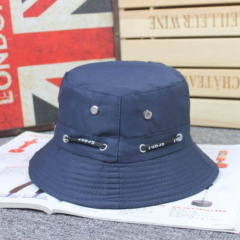 Bucket Hat Unisex Summer Solid Color Outdoor Fisherman Hat Casual Beach Sun Hat Panama Hats
