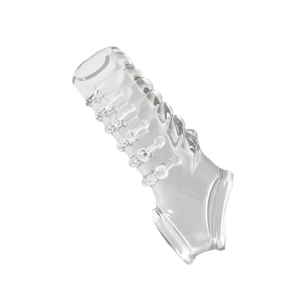 Cock Ring Reusable Silicone Delay Ejaculation Stronger Erection Sex Yoys Adult Supplies Linen Nozzle Ring Cock Sex Toys For Men