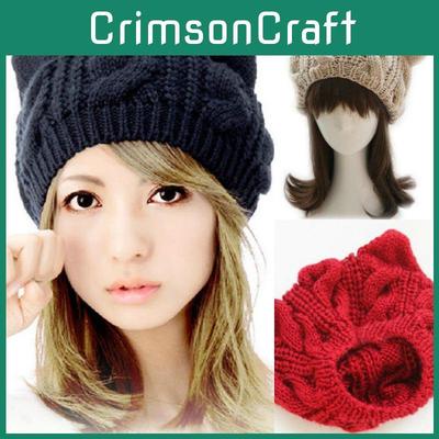 Modische Warme Winter Strickmütze Barett Für Damen Mit Zeitlosem Design Und Qualität