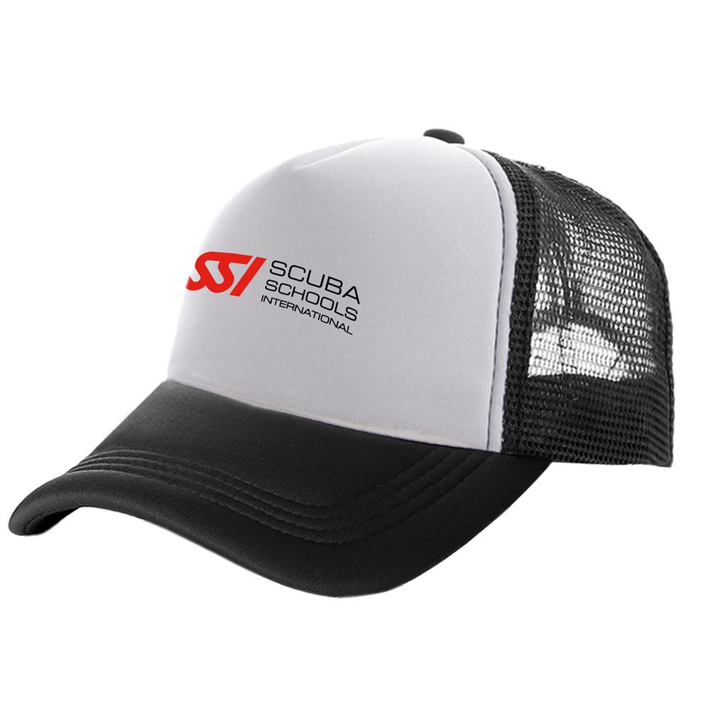 

Scuba Diving Dive SSI Trucker Cap Unisex Hat Baseball Cap Cool Summer Unisex Mesh Net SSI Hats MZ-524