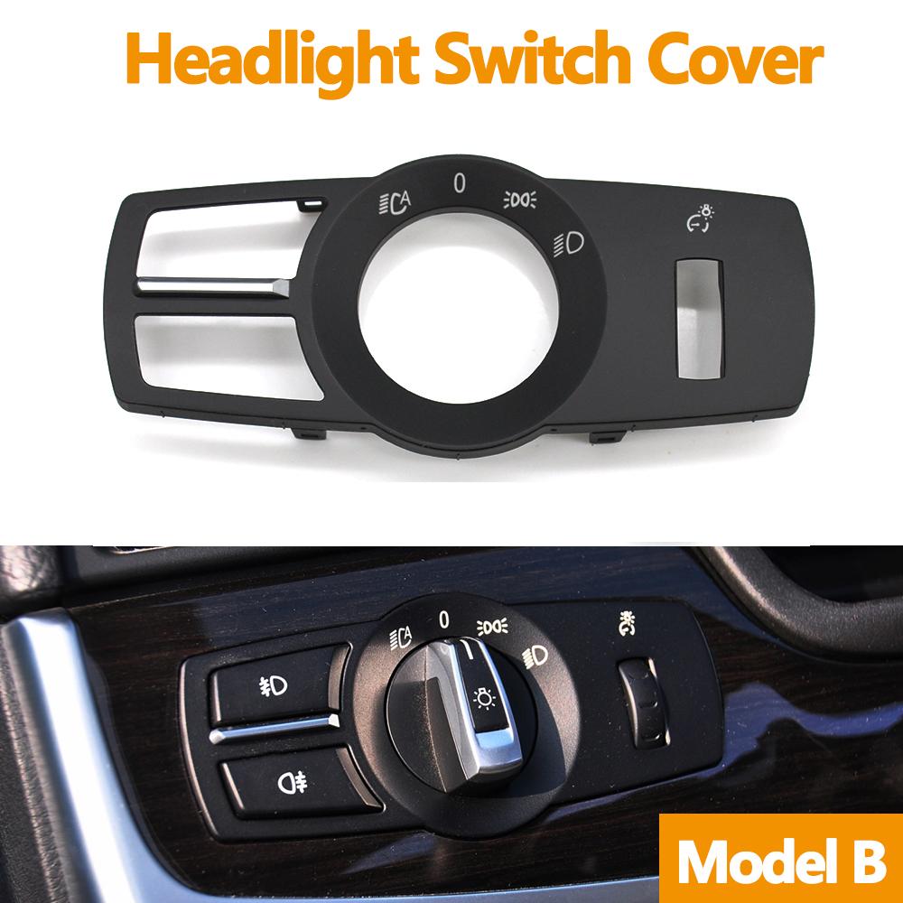 Headlight Switch Button Light Control Panel Fog Light Switch For BMW 5 6 7 Series X3 X4 F02 F10 F18 F07 F06 F25 F26 61319192744