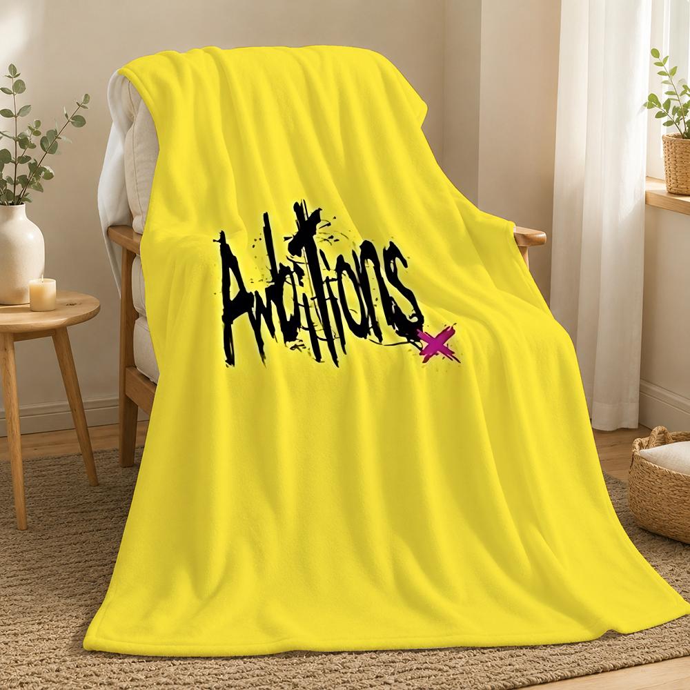 ONE OK ROCK Band Throw 240g flannel blanket, suitable for sofas, beds, offices,  exquisite gift blankets 75X95CM