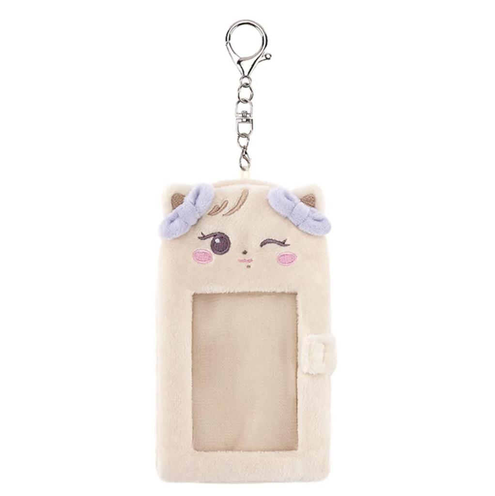 BLACKPINK Official DEADLINETOUR Character Plush Photocard Holder – Keyring Pouch