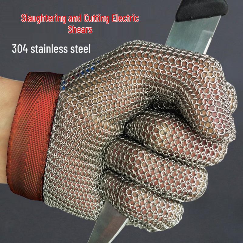 Tinwhite Cut-Resistant Stainless Steel Mesh Glove