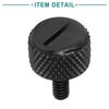 ACROPIX Motorcycle Rear Back Seat Mount Bolt Screw 6mm-20 Screw Black 1pcs