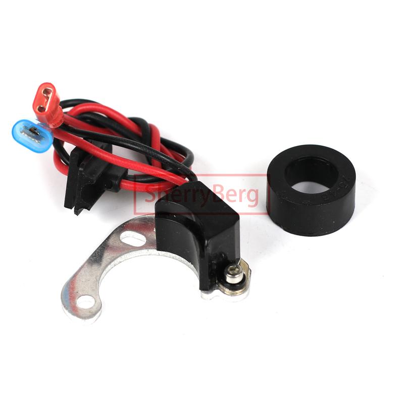 SherryBerg New Distributor Electronic IGNITION KIT fit for MG MGB & GT 62-74 Lucas 25D 25D4 4 CYLINDERS