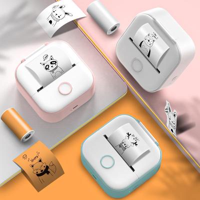 T02 Mini Drukarka Bluetooth HD Przenośna dla Uczniów