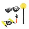 Retractable Ice Safety Picks Non Grip Crampons Spikes Shoe Grip with Whistle Stainless Steel Ice Picks Set for Ice