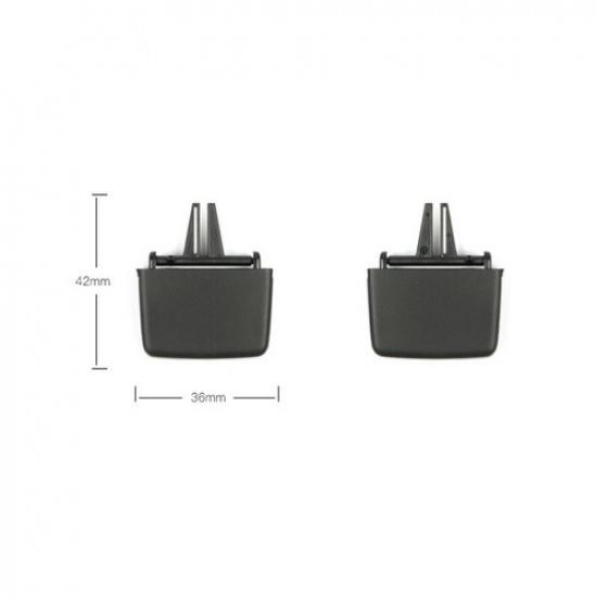 1 Piece ABS Black Car Front Air Vent Outlet Tab Clip Repalce Trim For BMW 3 E90