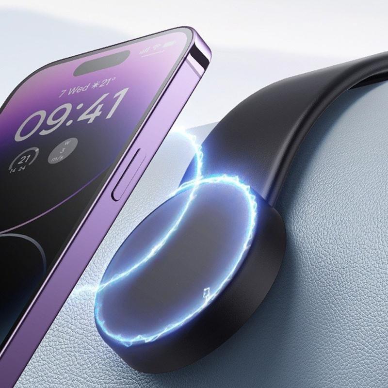 Flexible Bendable Car Phone Holder 360 Degree Rotation Dashboards Mount Secure Suction Base for Mobile Phones Use