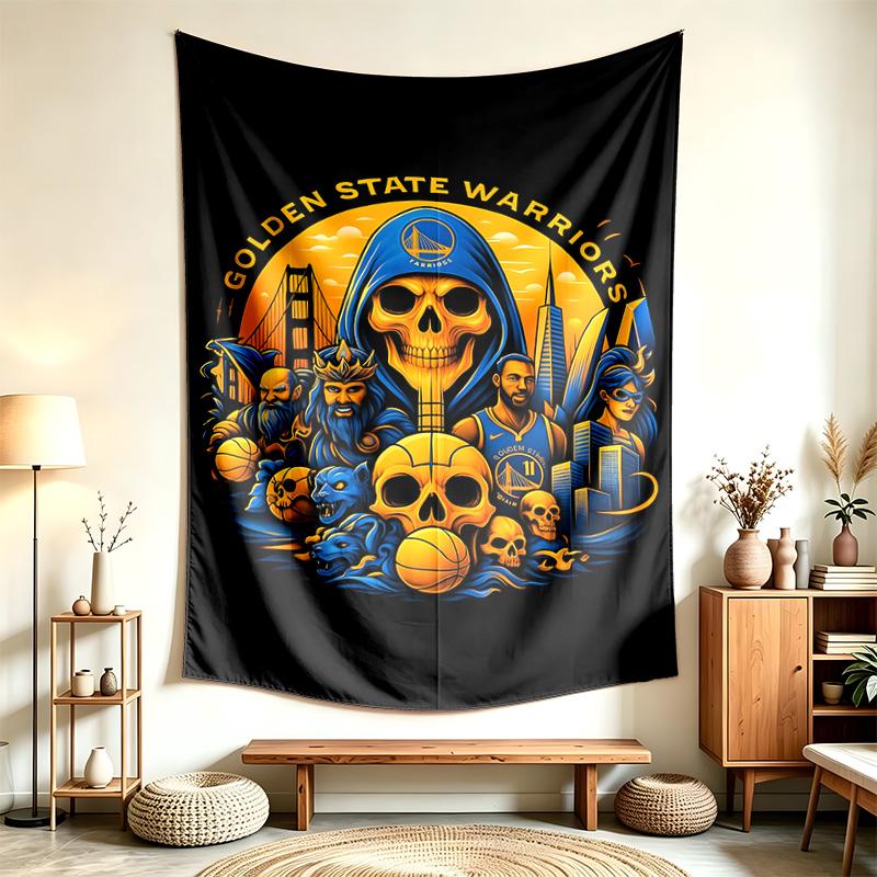 Golden State Warriors (23) Tapestry Suitable For Decorating Homes Dorms And Bedrooms Soft To The Touch And A Perfect Gift For Friends And Family