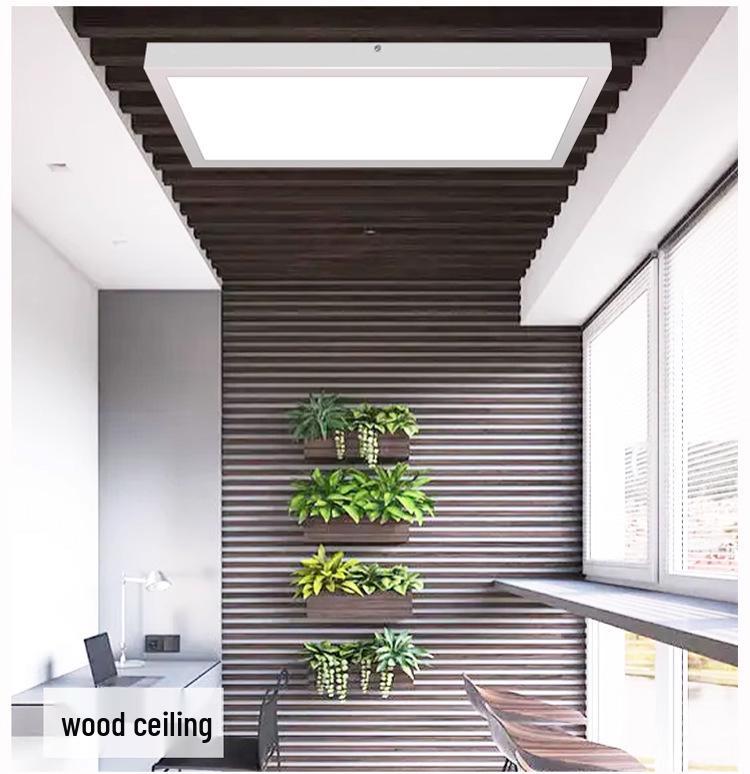 Aufputz-Quadrat-LED-Deckenleuchtenpaneel - Aluminium Büro-Ingenieurmodell