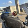 Flying Bird Motorcycle Car Creative Ornament Wind Powered Plug in Free Car Decoration Simulation Ornament