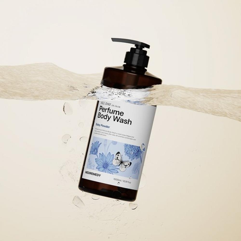 Mediremedy Mild Acidic Perfume Body Wash Baby Powder Scent 1000ml