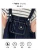Girls' Cowboy Strap Skirt Set 2026 Summer Korean Edition Striped Short Sleeve Two Piece Set Girls' Casual Dress