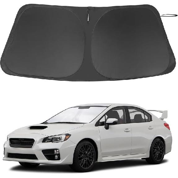 TINGLU Sun Shade For Tesla Model X Tesla X 2016-2024 2025 Accessories Windshield Sun Shade Window Shade UV Rays Protection Sun Visor Cover With