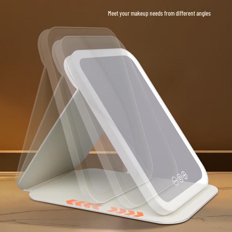 Oeny LED faltbarer tragbarer Kosmetikspiegel